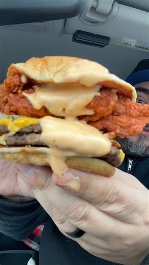 McGangBang on Steroids #shorts #mcdonalds #daveshotchicken