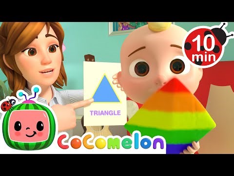 Learning About Shapes! | CoComelon Nursery Rhymes & Kids Songs