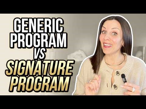 Coaching Program vs Signature Program: Which Makes More Money?