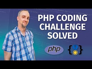 Solving a php coding challenge