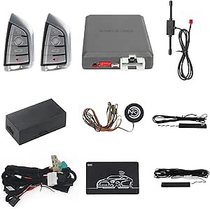 EASYGUARD EC211PP-BM2-NFC-A CAN Bus PKE Passive keyless Entry Remote Starter fit for Push Start BMW F01 F02 F03 F04 F07 F10 F11 F06 F12 F13 F18 X3 F25 X4 F26 with Automatic Transmission