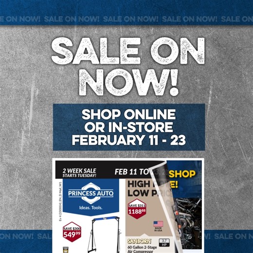 19K views · 76 reactions | Find more than just tools, all at great prices! Take a look inside of our latest sales flyer!  https://prnc.es/4hI5tXA | Princess Auto | Facebook