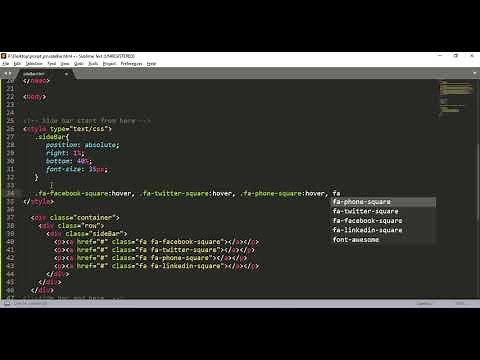 How to Create a Sidebar Using Bootstrap 4 in 6 Minutes