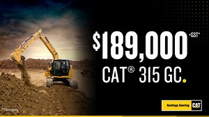 17 reactions | CAT® GC RANGE OF EXCAVATORS POWERFUL MEETS AFFORDABLE With the GC range, we're setting a new standard for reliability at a low cost per hour. Durable, fuel-efficient, and built to the same Cat® production system standards. Discover the 315 GC, 320 GC, 330 GC, and 336 GC - all at a surprisingly affordable price. For more information or to demo a machine, submit an enquiry or call us today! Learn more: https://hastingsdeering.info/3eNlwbr | Hastings Deering | Facebook