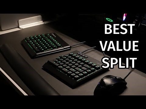 KINESIS GAMING Freestyle Edge Review - Best VALUE Ergo Split Keyboard!