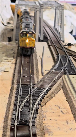 Coming at ya! . #customtrains #custom #railway #hoscale #model #NS #maintenance #train #modelrailroad #mountains #trains #BNSF #UPRR #norfolksouthern #CSX #CPKC #railroad | Custom-Trains