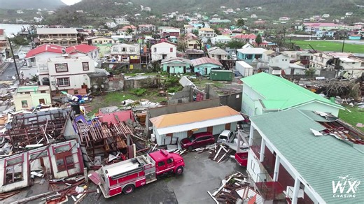 535K views · 3K reactions | Carriacou, Grenada after Hurricane Beryl hit today. | WXChasing | Facebook