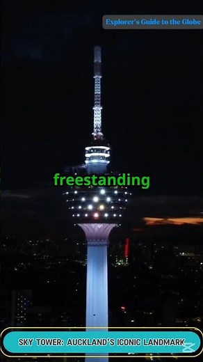 Sky Tower Auckland's Iconic Landmark #travel #aukland