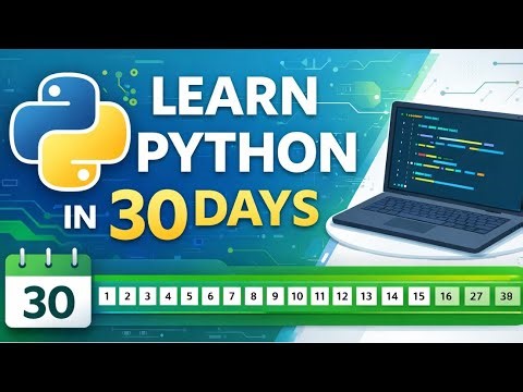 🐍 Python 30 Days Challenge Learn • Practice • Build • Repeat