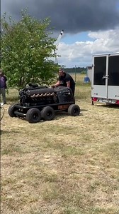 Rover Meteor Centurion Tankengine V12 Engine Cold Start Spitfire Mustang RR Rolls Royce Merlin Tank