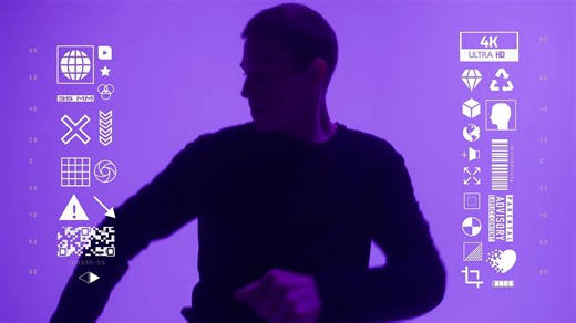 视频叠加素材 电影感图像胶片细节特效层 4K高清PR/达芬奇/FCPX/剪映模板竖屏可用 Foureditors - Graphic Film Details