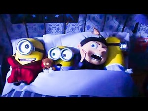 Minions 2 The Rise Of Gru ‘Baby Gru Sleeps With Scared Minions’ Movie Clip (2021) HD