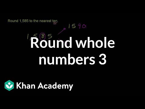 Rounding whole numbers 3 | Arithmetic properties | Pre-Algebra | Khan Academy