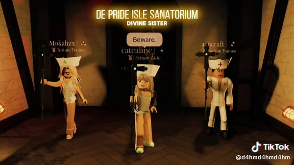 🎮 GAME NAME : De Pride Isle Sanatorium #divinesister #deprideislesanatorium #roblox #holyspirit #soyholy