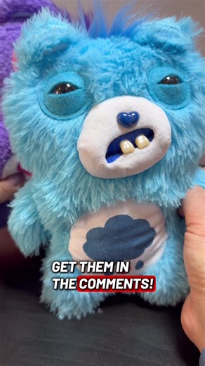 Icons of 80s nostalgia, Care Bears, have teamed up with Fuggler and created the cutest, most mischievous plushies! Available now are four Care Bears with Fuggler details only a true fan would love—from toothy smiles to rascally eyes, these terrors will rock your world and warm your heart! #gifted Available now at Walmart, Best Buy, and Amazon. I have seen them at Target, but I do not see them available online. Check out the collectible aisle to see if you can find them in stores! So FUGGin’ cute