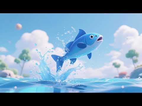 Blue Fish Splash | Fun Nursery Rhymes & Kids Songs