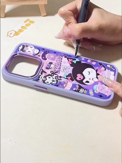 DIY Customized iPhone Phone Case Using Stickers