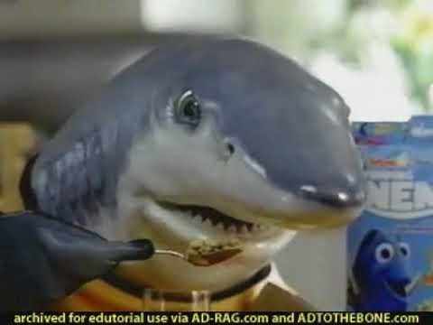 Kellogg's Finding Nemo Cereal Shark Commercial 2004