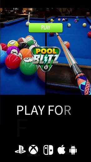 REAL Trick Shot vs Pool Blitz – Can You Pull This Off Anywhere? 🎱🔥 #mobilegaming #pool