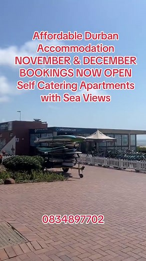 Affordable Durban Accommodation | Self Catering Options with Sea Views