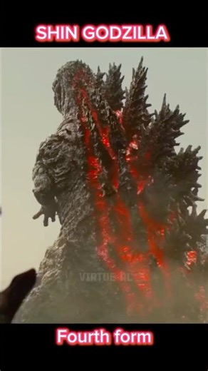 SHIN GODZILLA Fourth form #shorts