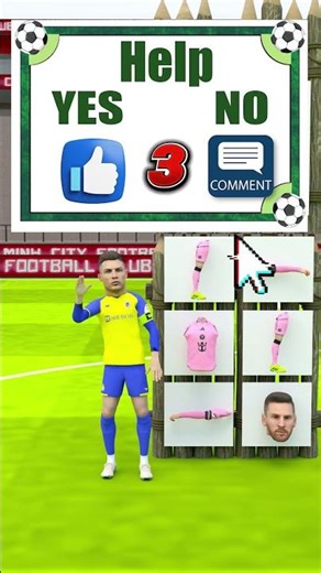 Help Ronaldo Fix His Body for Messi