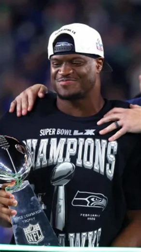 Lucas Barbu on Instagram: "Kenneth Walker and his dad were the REAL Super Bowl script #seattleseahawks #superbowlmvp #kennethwalker #nfl #superbowl"