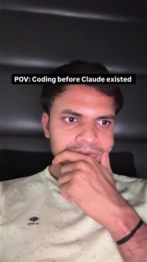 how were people coding before AI bro 💀