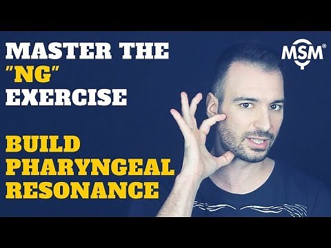 Vocal Lessons: NG Singing Exercise For Building Pharyngeal Resonance