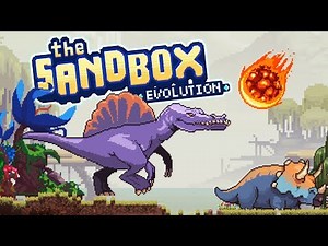 AWESOME NEW DINOSAURS and NATURAL DISASTERS! - Let's Play The Sandbox Evolution