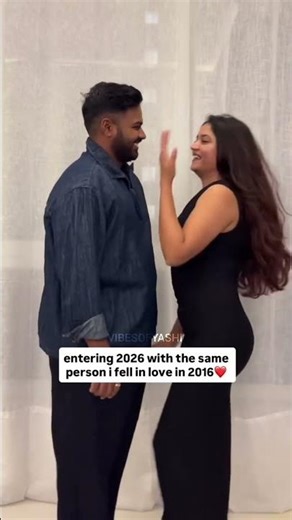 Entering 2026 with the person I fall in love in 2016🥰💗✨ #vibewithyashi #fyp #shorts #trending