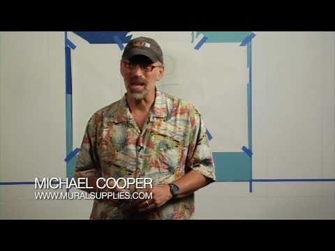 Michael Cooper shows you how to use Pounce Tools to help paint Murals