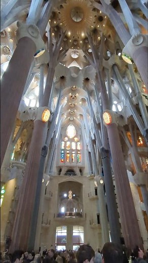 Inside Sagrada Familia | Stunning 360 Interior View | Barcelona