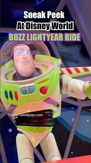 SNEAK PEEK 🤩 Buzz Lightyear’s Space Ranger Spin at Disney’s Magic Kingdom