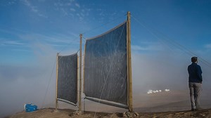 251K views · 219 reactions | These giant mesh nets provide drinking water in the driest desert on Earth. | Dose | Facebook