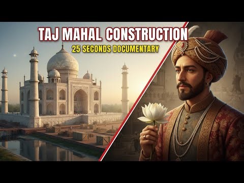 “Taj Mahal: 30 Years of Love in Stone | 25s Historical Documentary”