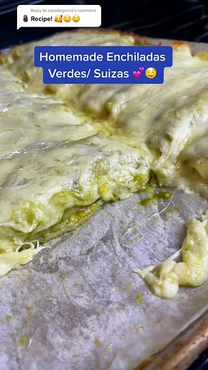 Homemade Enchiladas Verdes/ Suizas Recipe