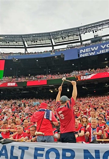 Norway Fans Celebrate World Cup Win: Stadium Sound On 🔊🇳🇴