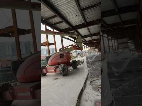 Spraying monokote mk10