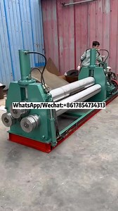 29K views · 305 reactions | Hydraulic 3-axis plate rolling machine, with external expansion die to bend steel pipes | liuerin | Facebook