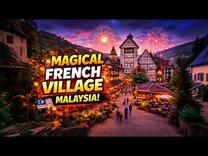 The hidden gem in Malaysia | the French village | full Solo Vlog | Travel guide for Tourists