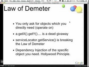 The Clean Code Talks - Don't Look For Things!