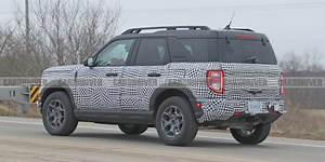 View Spy Photos of the 2021 Ford Bronco Sport