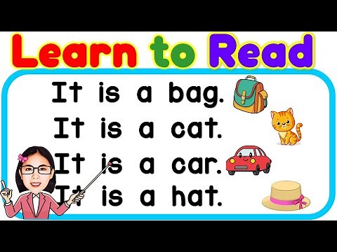 Learn to Read | Practice reading | Reading Tutorial for Kids | Kinder | Grade1 | Teacher Aya
