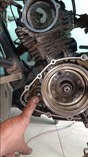 How Self Start System Works in Motorcycle | #motorcycle #bike #mechanic #automobile
