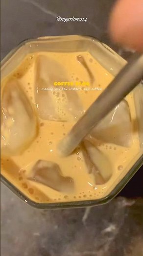 Refreshing and easy iced coffee at home