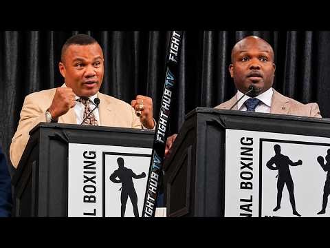 Tim Bradley & Felix Trinidad ACCEPTANCE speech at the National Boxing Hall of Fame