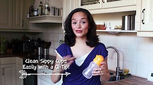 The Simple Trick to Getting Every Crevice of a Sippy Cup Clean