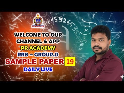 RRB Group D 2025 | Arithmetic classes in telugu| Best Math Class for Railway Exam | PR Academy |
