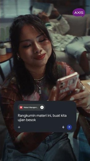 Waktunya pecahin semua pertanyaan yang ada di kepala lo bareng AXIS dengan Gemini!